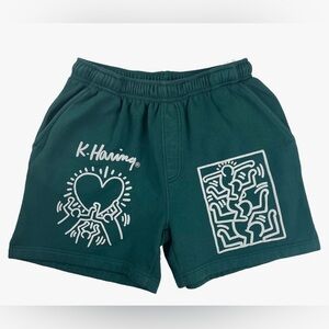 Keith Haring Iconic Art Pieces Sweat Shorts for Men/ women